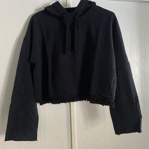 Alala Cropped Lightweight Hoodie